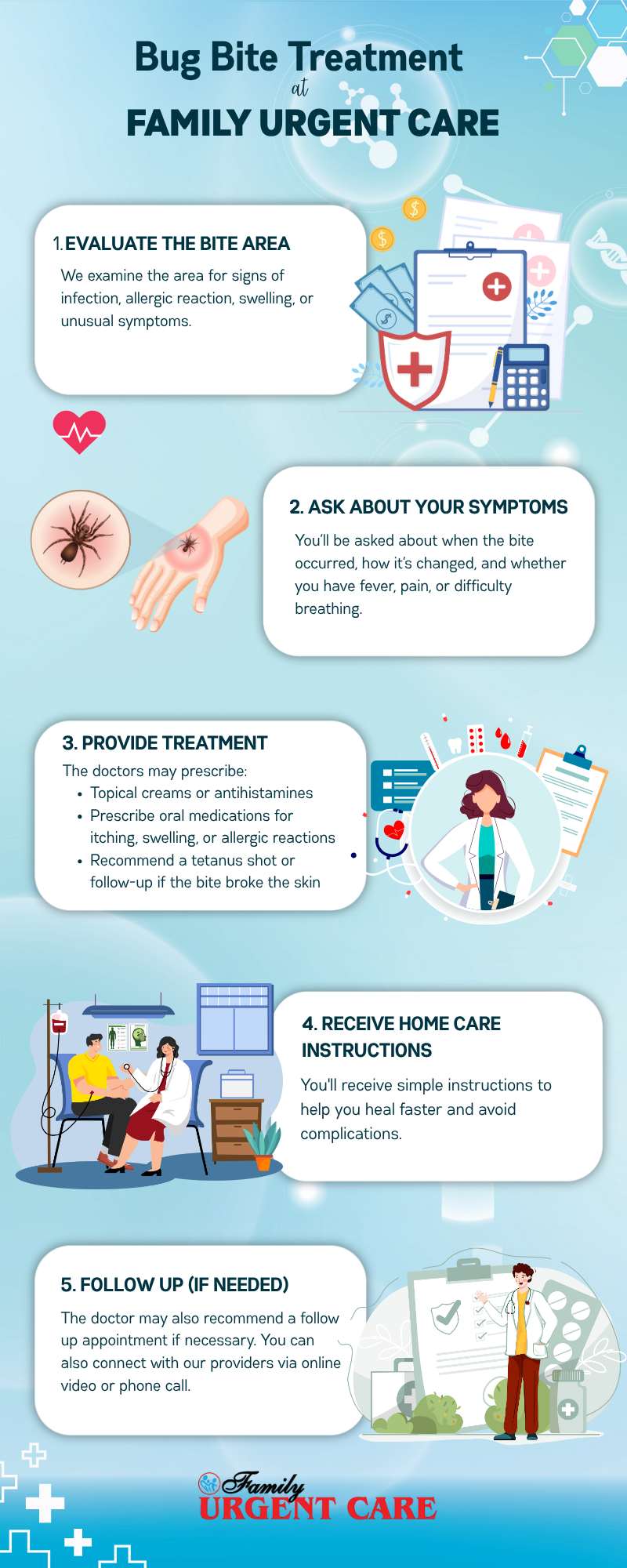 Bug Bite Treatment at Fam Urgent Care