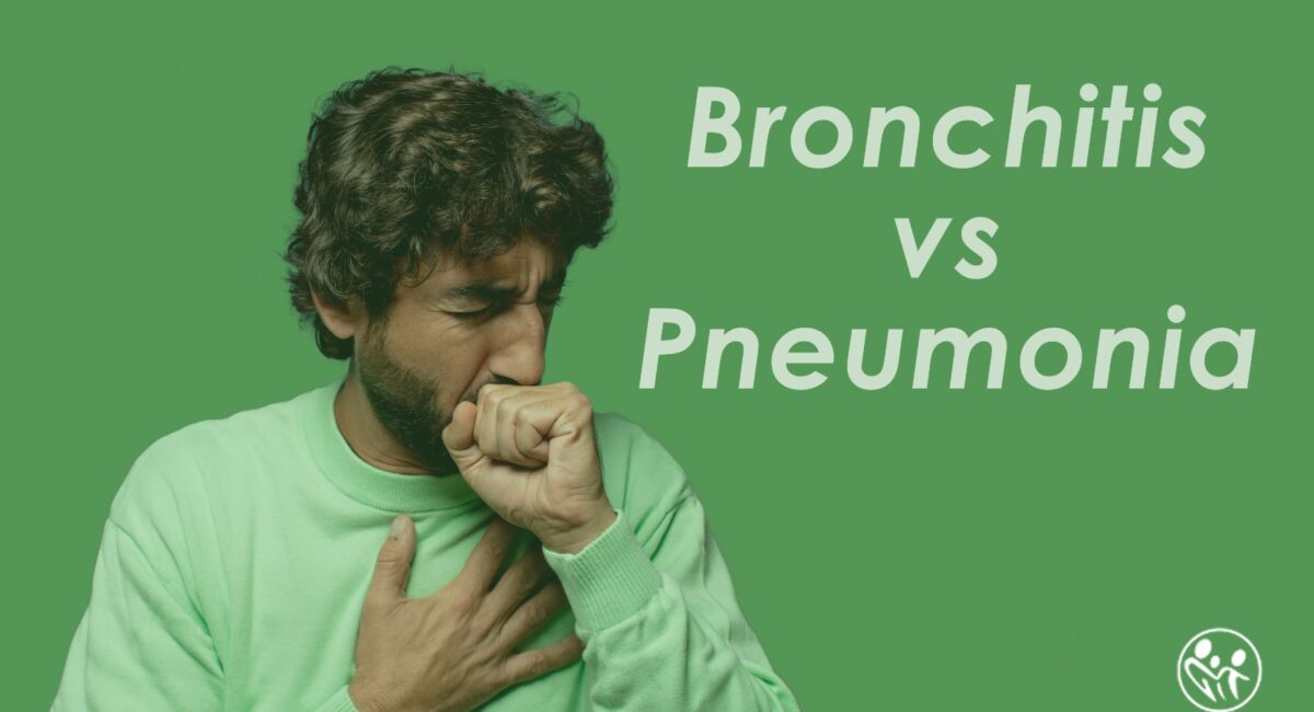 Bronchitis vs Pneumonia