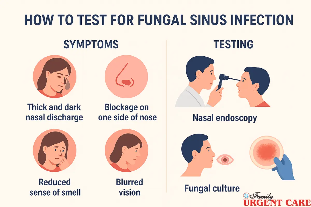 How To Test For Fungal Sinus Infection