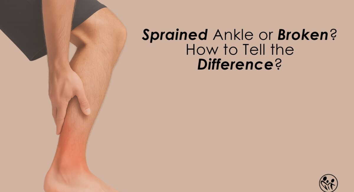 Sprained Ankle or Broken