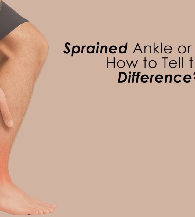 Sprained Ankle or Broken