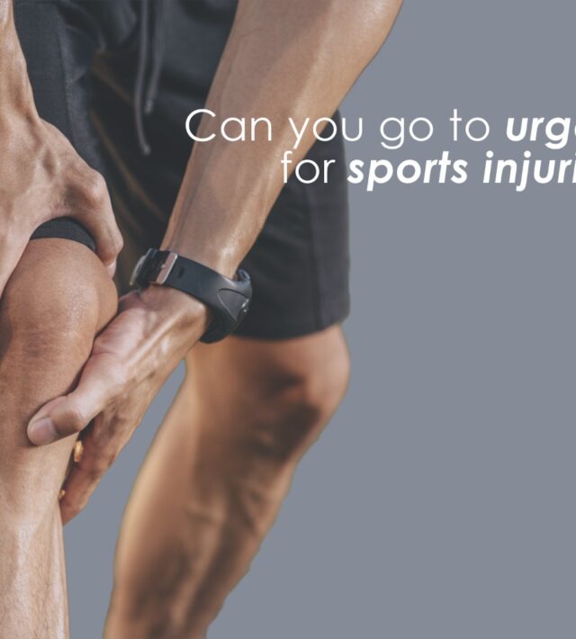 Can You Go to Urgent Care for Sports-Related Injuries