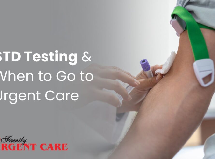 When to Go to Urgent Care For STD testing