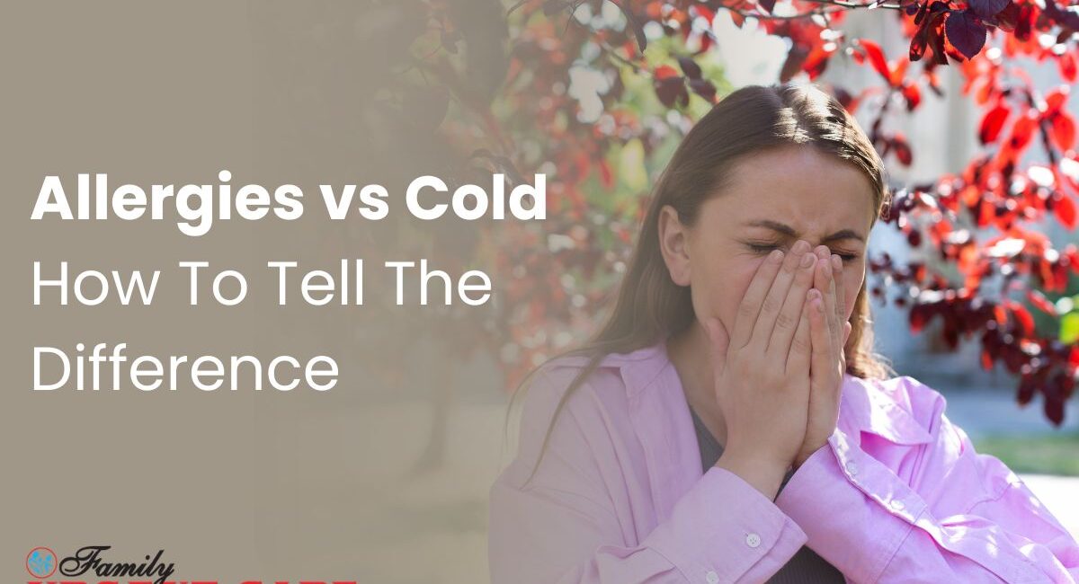 Spring Allergies vs Cold How to tell the difference