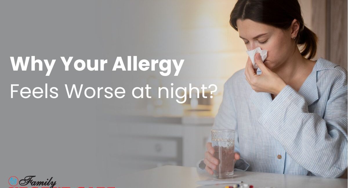 Why Your Allergy Feels Worse At Night