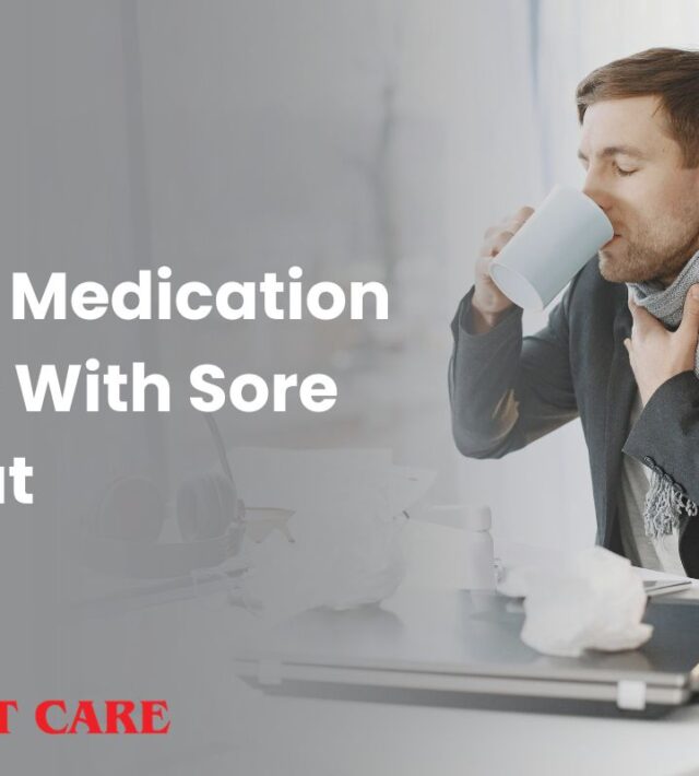 what medication helps with sore throat