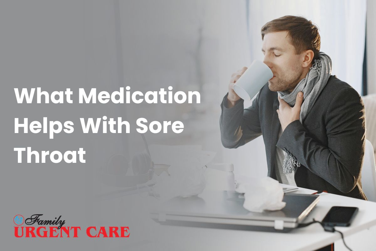 what medication helps with sore throat
