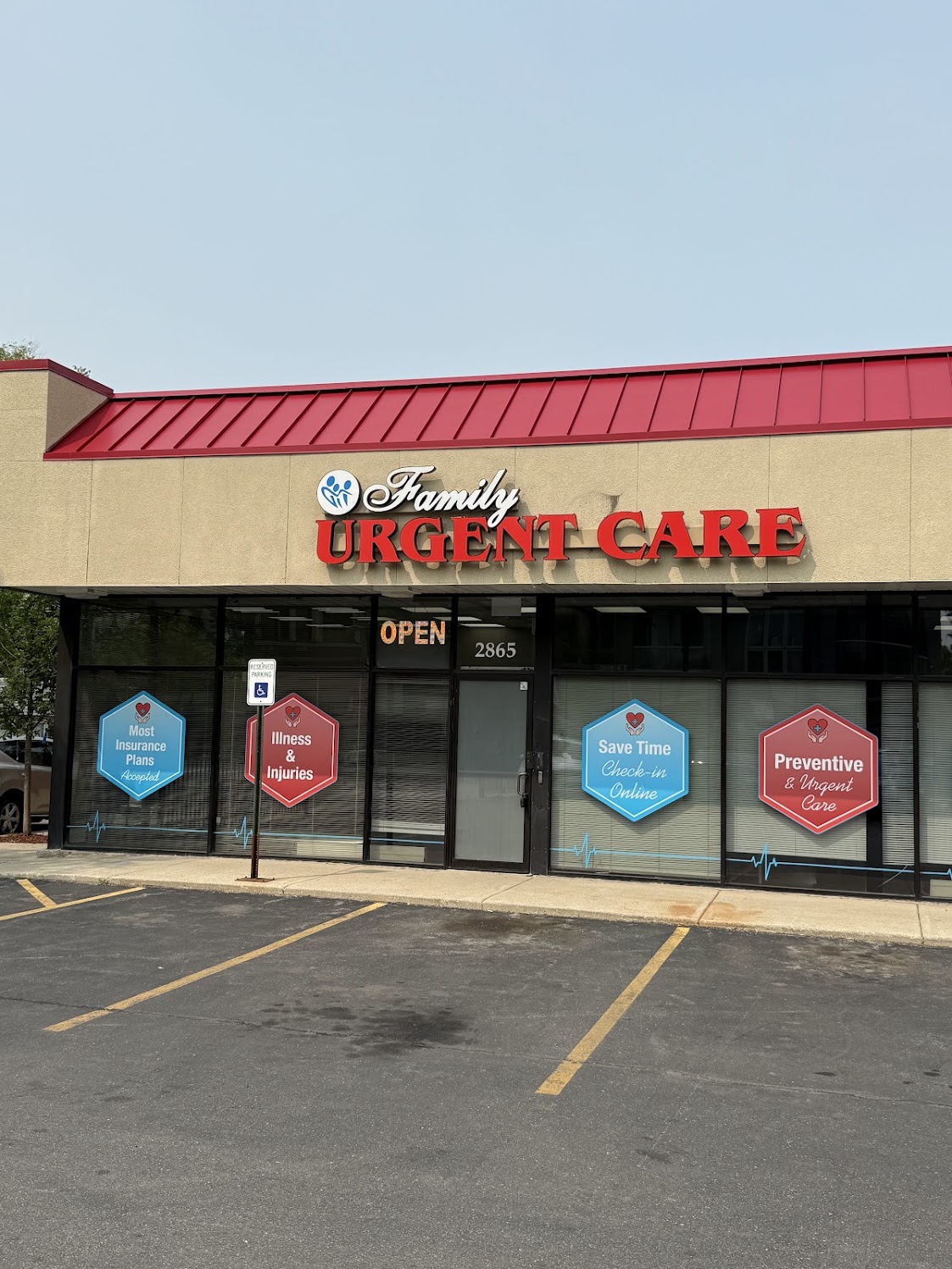 Family Urgent Care Logan Square clinic exterior
