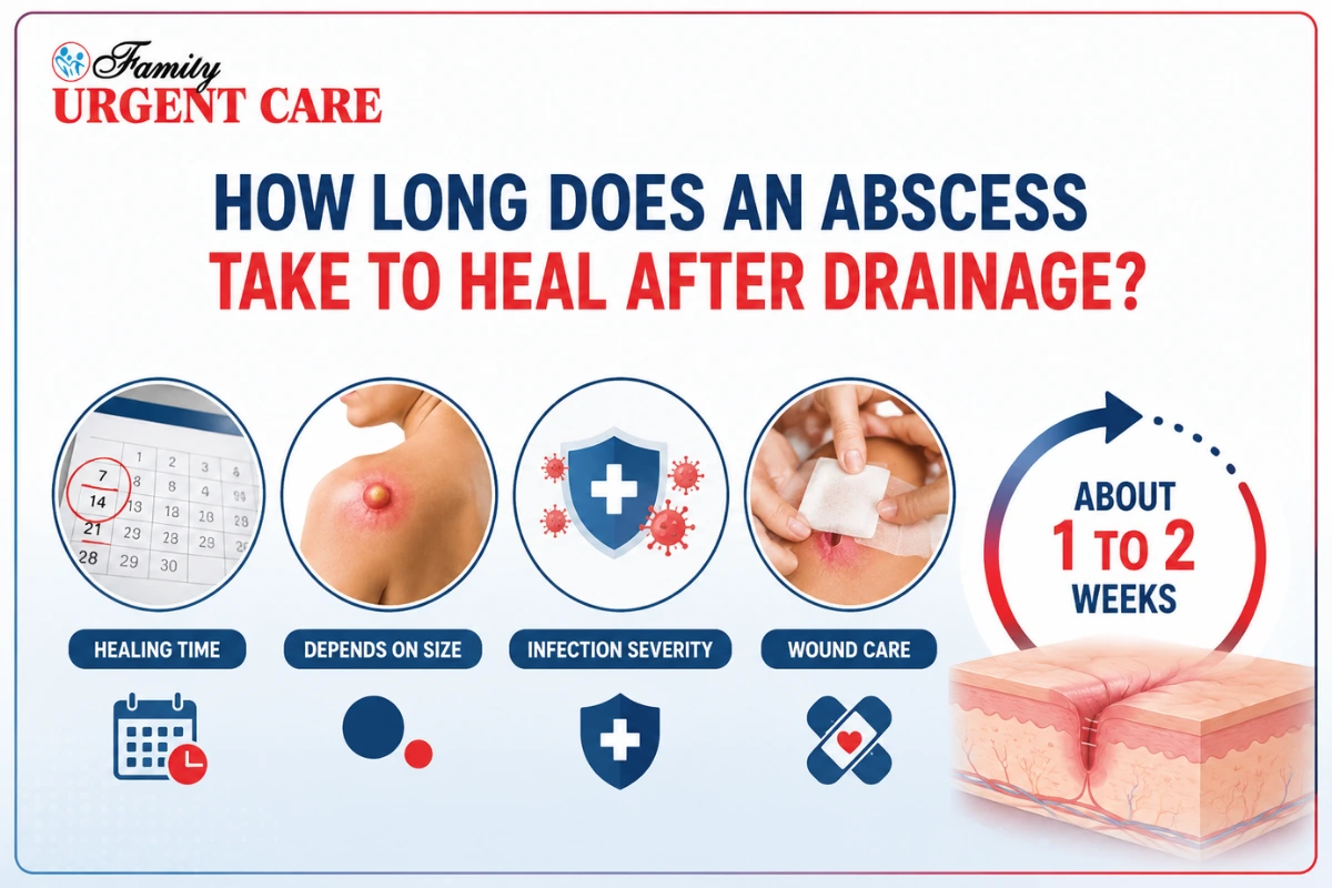 How Long Does an Abscess Take to Heal After Drainage 