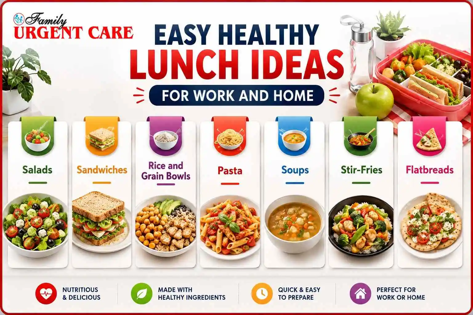 Easy Healthy Lunch Ideas