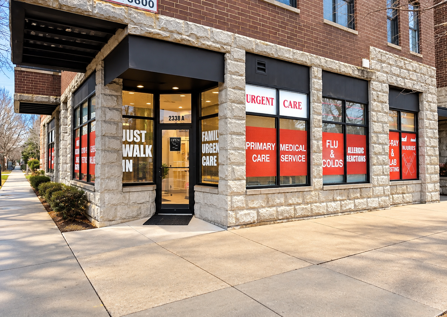 Family Urgent Care Rogers Park interior